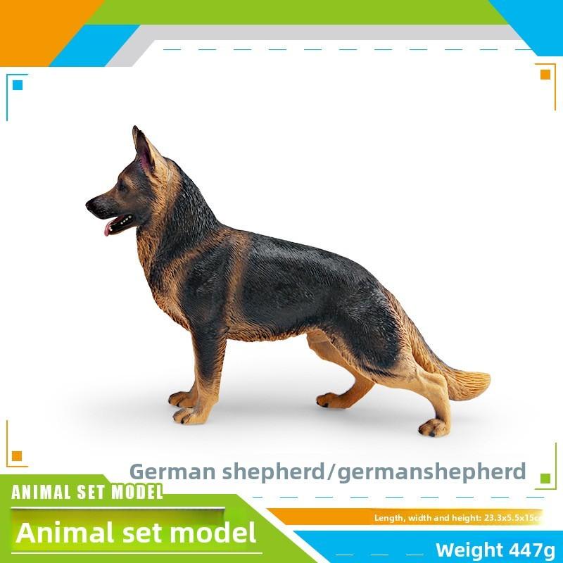 Shepherd German Dog Replication Pvc Model For Children Gift And Home Decor