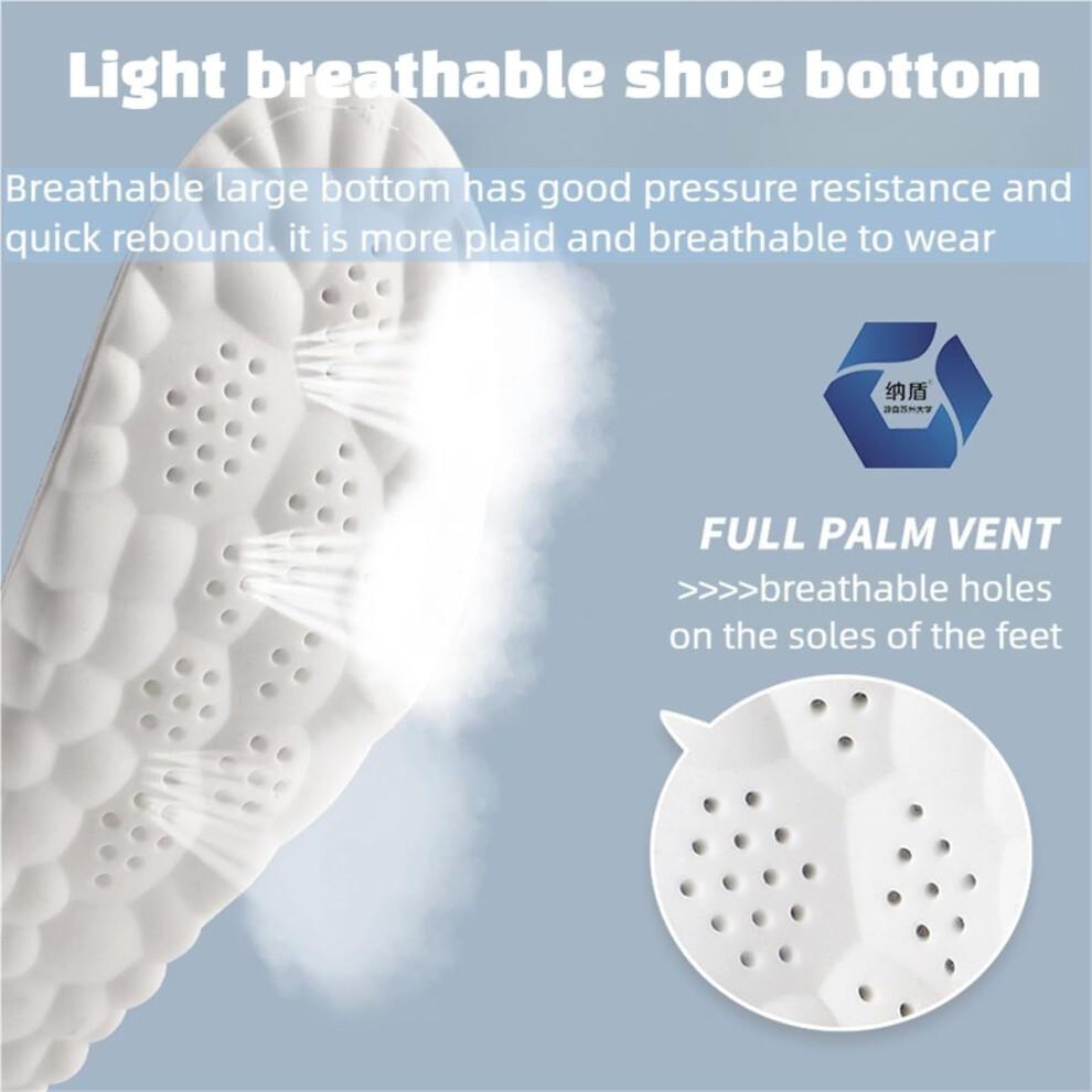 Steppes Massage Insoles - 2 Pairs Steppers Insoles for Men Women, 4D Cloud Memery Foam Steppers Insole