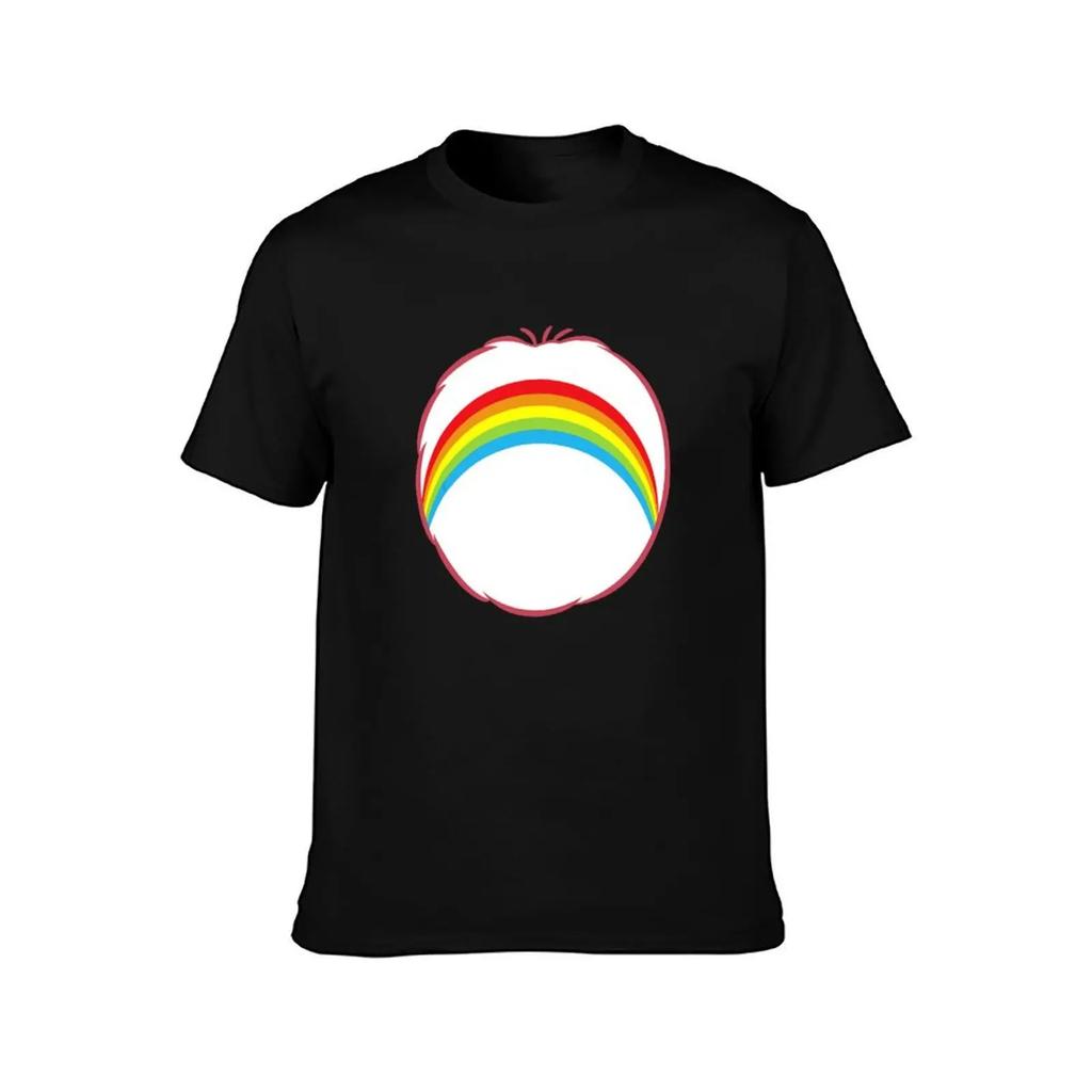 Cheer Bear Funny Rainbow Bear Halloween Costume Gift T-Shirt boys animal print Blouse aesthetic clothes outfits for men