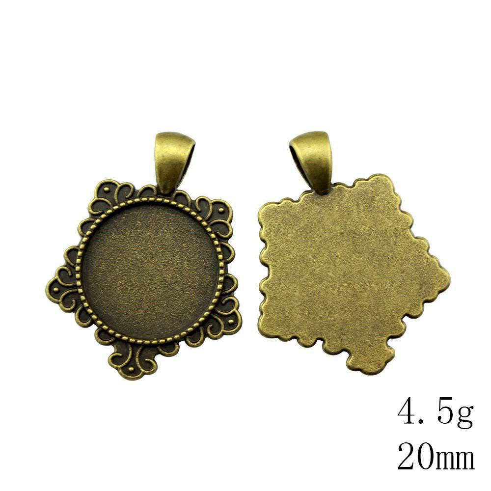 Bijuterii și Accesorii de Ziua Mamei Potrivite pentru Cabochon de Sticlă Rotund 20mm Bază Setare Tavă Bezel Piese Accesorii Bijuterii Accesorii pentru Bărbați