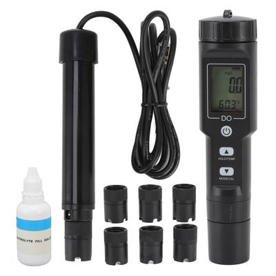 Gelöster Sauerstoffmesser Abnehmbare Sonde Digitaler Bildschirmanzeige Gelöster Sauerstoffsensor Für Aquarium Experiment Forschung