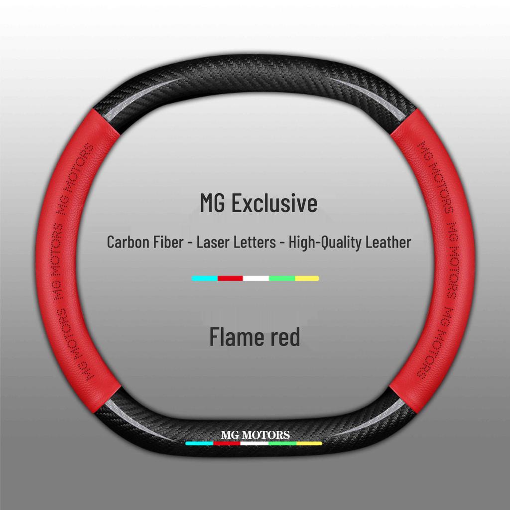 MG Car Steering Wheel Cover - Genuine Leather for MG6, MG Pilot, HS, MG5, Rui Teng, ZS, Rui Xing 3SW.