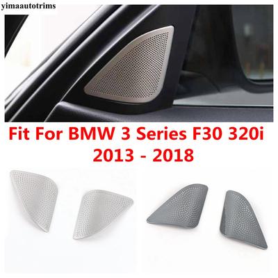 Car Styling Front Door A Pillar High Range Speaker Horn Loudspeaker Cover Trim Accessories For BMW 3 Series F30 320i 2013 - 2018