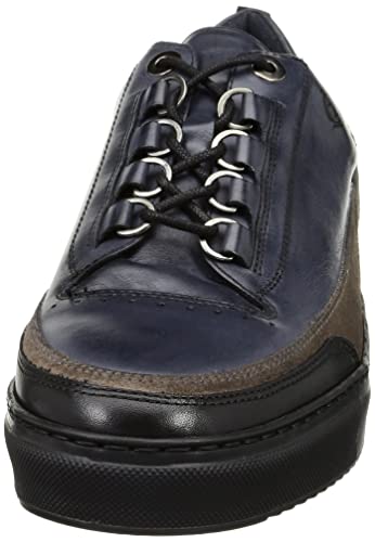 LANVIN en Bleu Herren Sneaker Boots 86480, BLAGRY, Größe 26,0 cm