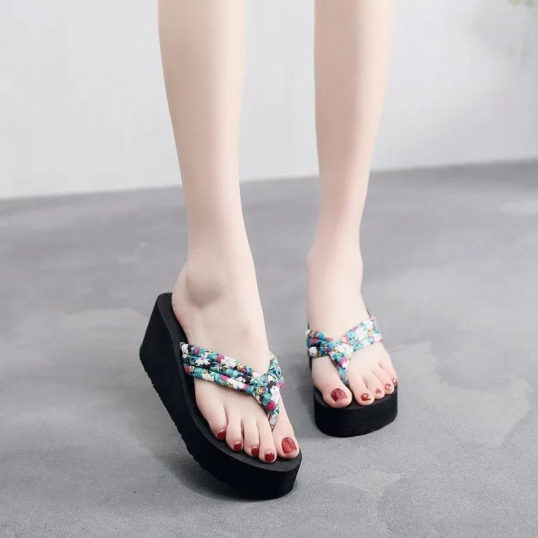 2025 Women's Fashion Trend Elastic Anti-slip Wear-resistant Soft Soled Flat Slippers