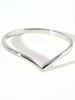 925 Silver Fashion Twisted V Shaped Zircon Ring For Women Engagement Wedding Luxury High Quality Fine Jewelry