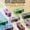 Neuer transparenter Schlüsselanhänger Daumenkamera-Taschenanhänger Mini-Daumenkamera-Schlüsselanhänger mit 1080P HD-Videoaufnahme Outdoor-Sportkamera