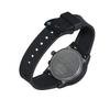 Citizen Q&Q Smile Solar Radio Wave Watch D08A-001VK 10 ATM Water Resistant Analog Urethane Band Men's Black