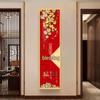 Slim Vertical Self-Adhesive Mural: Elegant Decorative Sticker for Entrance Hall or Corridor