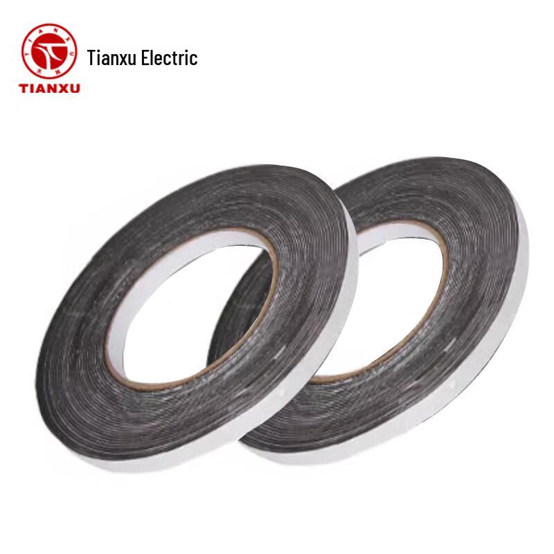 Black EVA Foam Soundproofing Tape 1mm Thick, 50mm Wide, 10m Long