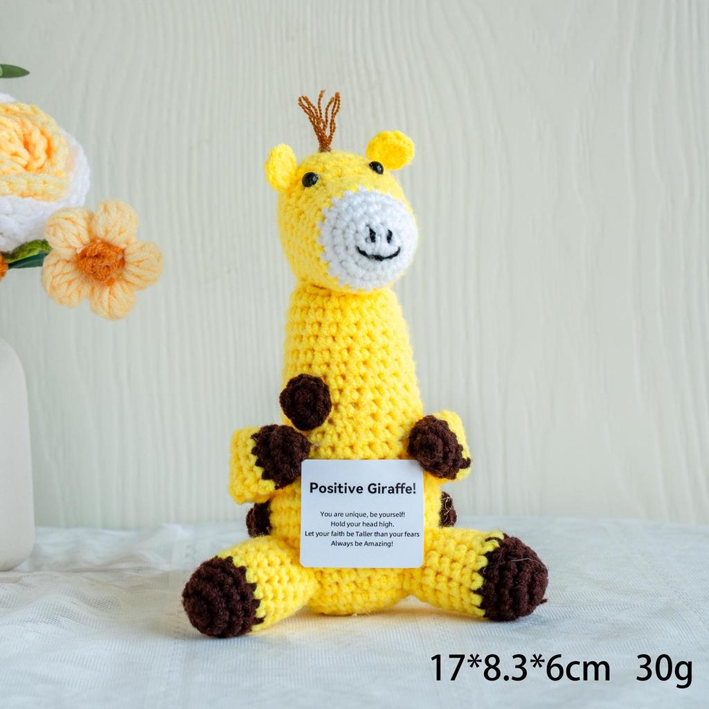 Cute Crochet Frog Toy - Fun Animal Gift