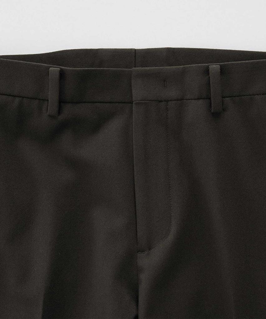 STCO Wool Touch Four-Way Stretch Slacks_Khaki (Tapered Fit)_Sepud73Tsk