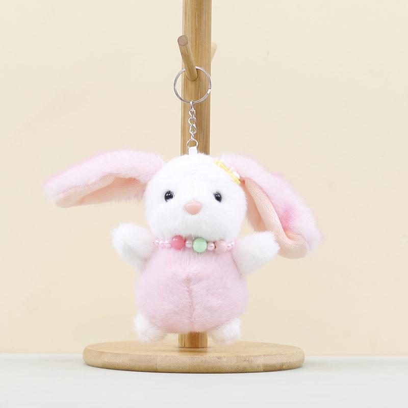 Rabbit Stuffed Pink Animal Soft Plush Toy For Kids And Adults Keychain Doll Doll