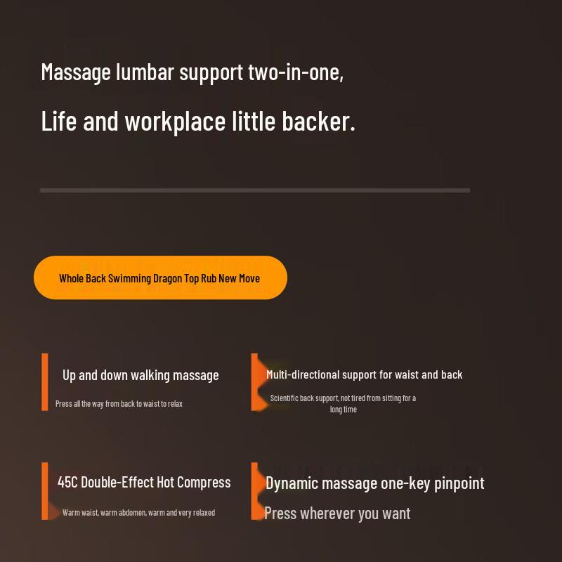 Breo Back5Lite Portable Kneading Lumbar Massager