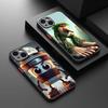 Italian Brainrot Tung Tung Phone Case for iPhone 16 15 14 11 12 13 Pro Max X XS Translucent Matte Cover