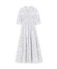 By Striped Jacquard Shirt Dress [JILL JILLSTUART] [Gray/FR]