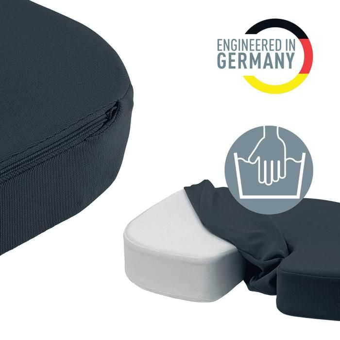 Coussin d'assise ergonomique - Gris - Leitz Ergo