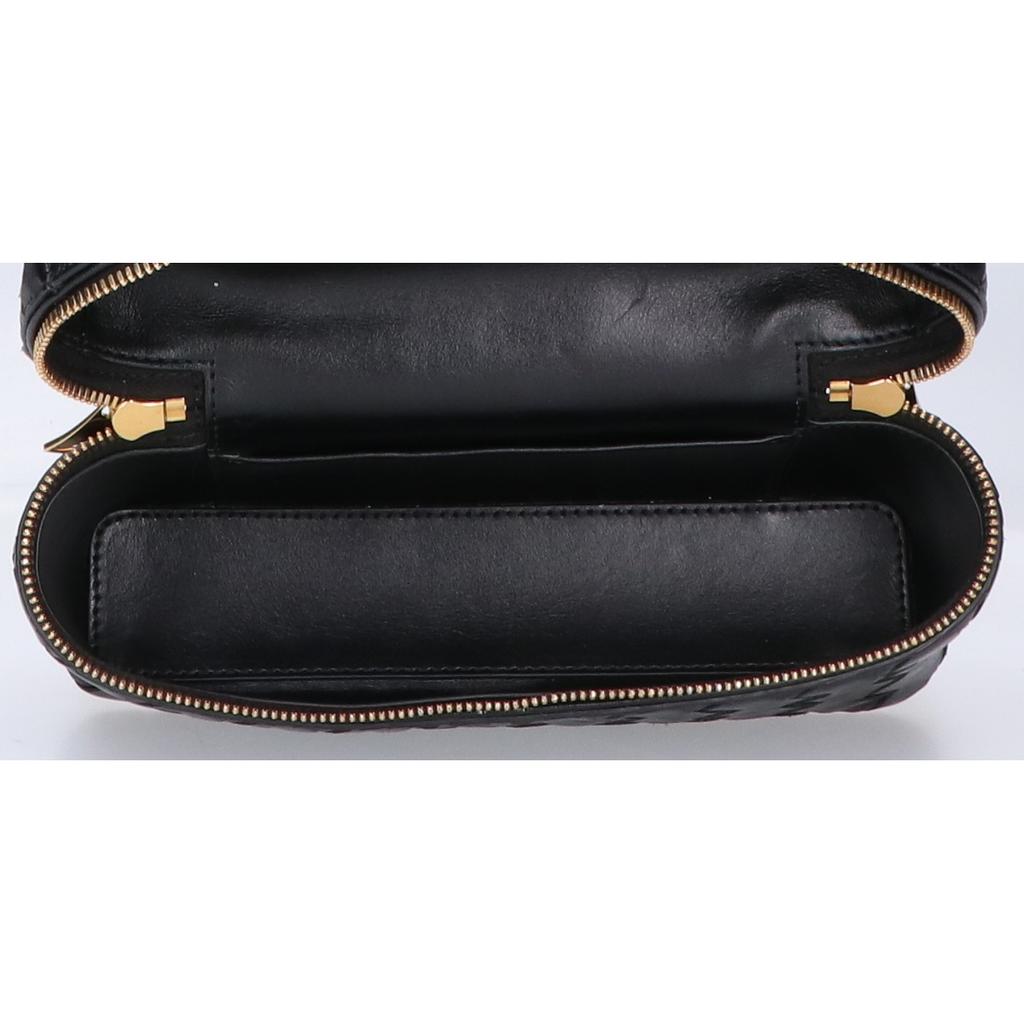 BOTTEGA VENETA 789109V3IV18425 Bang Bang Intrecciato Vanity Case Shoulder bag blackUsed