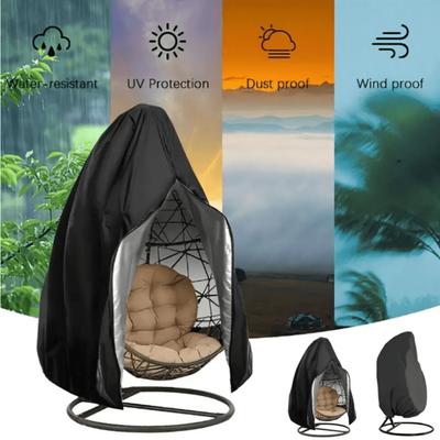 1pc of Patio Hanging Chair Cover, Made of Durable 210D Oxford Fabric, Available In Various Colors, To Protect Your Patio Hanging Chair.