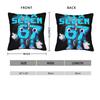 67 Six Seven 6-7 Funny Italian Brainrot Meme Pillow Cover  Soft Cushion Cover Cute Funny Pillow Case For Sofa Bedroom Home Decor