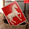Elegant White Pearl Horse Pearl Painting 5D DIY Pearl Gemstone Art Diamond Painting Kit for Adults/Beginners Gift Ideas Home Decor