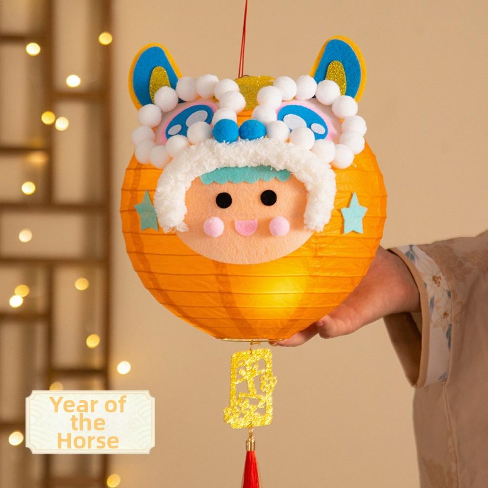Twelve Chinese Zodiac Signs Handheld Chinese Zodiac Lantern Spring Celebration