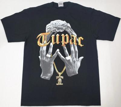 Tupac Shakur T-shirt 2Pac West Coast Hip Hop Rap Urban Streetwear Men's Tee New