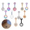 Acier Chirurgical Anneaux de Nombril Piercing Ventre Bijoux de Corps Sexy