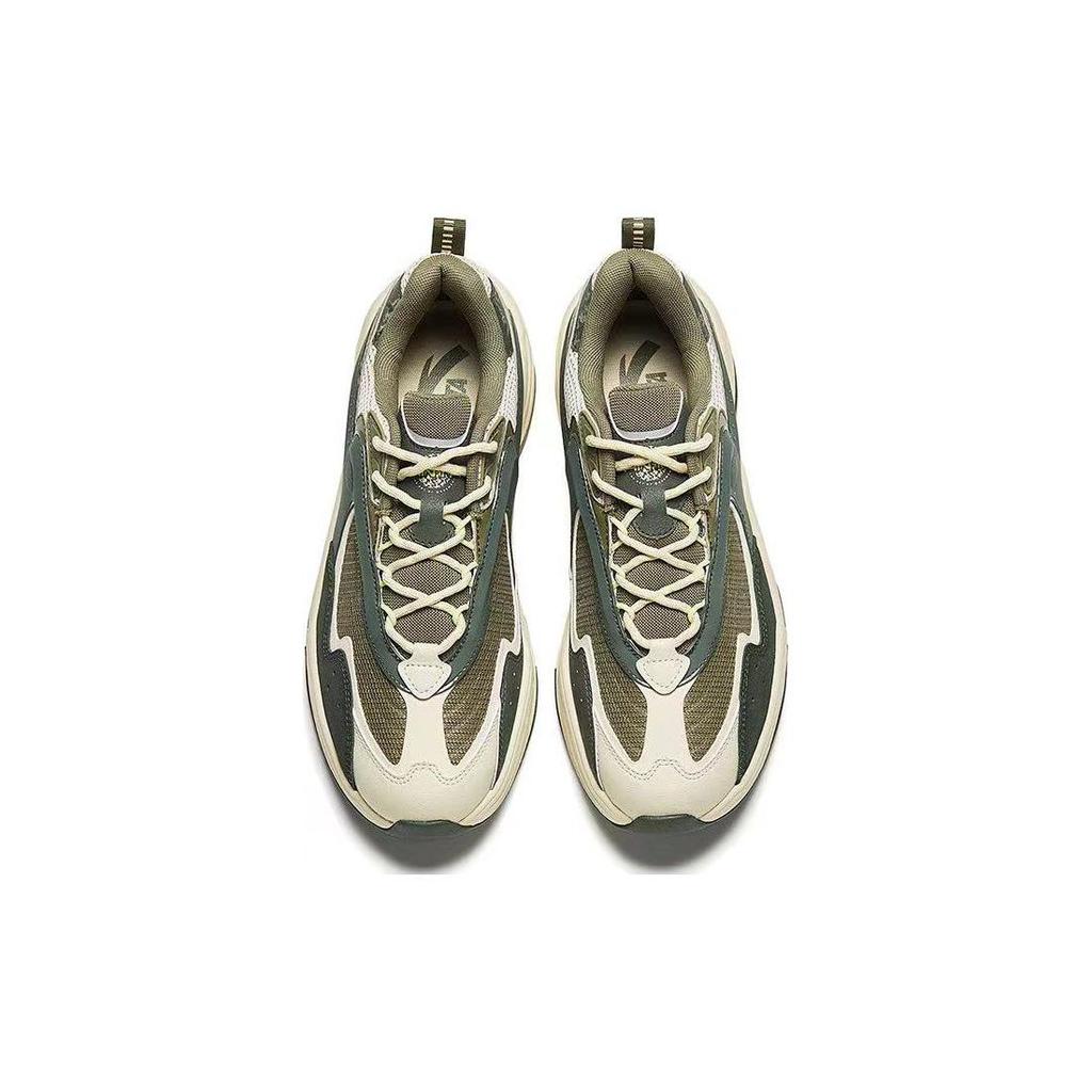 Anta Comfortable Versatile Non-Slip Wear-Resistant Low-Top Dad Shoes Men sneaker Green 112348850-13