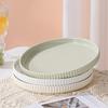Creative Nordic Style Ceramic Plate Hotel Restaurant Home Western Food Plate Steak Plate Pasta Plate Pizza Plate Salad Plate