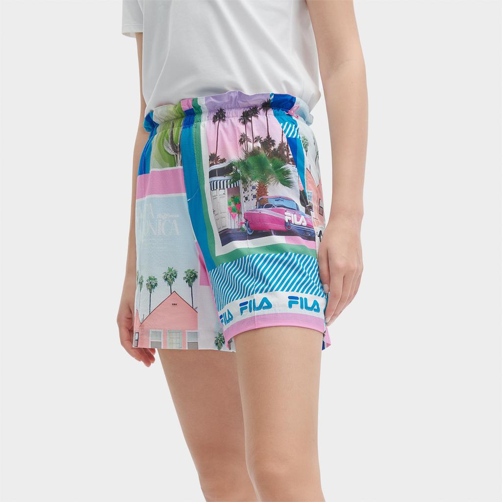 Fila Heritage Series Casual Breathable Woven Shorts Women Shorts F11W428803FZA