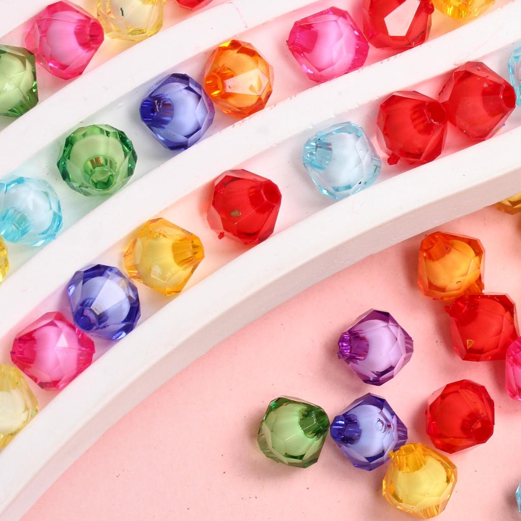 Transparent Pendant Candy Color For Jewelry Making DIY Crafts Oval Wholesale Loose Beads Necklace Bracelet Acrylic