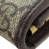 Used GUCCI Key Holder  Off Deer 603732 Sherry GG Supreme Canvas/leather Beige Beige Six Hooks