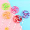 Colorful Up Light-Emitting Pull String Flying Wheel Toy Classic Hand Spinner Fidget Toy For Kids Birthday Party Fillers