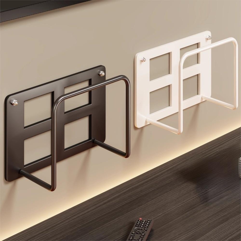 Wall Mount Set-Top Box Storage Rack Space-Saving WiFi Storage Bracket Router Holder  Living Room