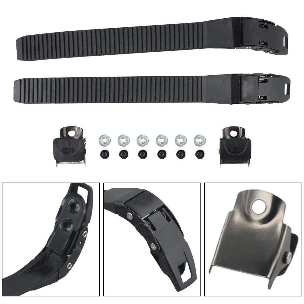 Speed Skates Inline Skate Fastening Straps Screws Nut Skate Strap Buckle Men Women