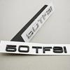 2026 Caldo Per Audi A6 A7 A8 Q7 Q8 Horch Accessori Esterni Lettere Auto Logo Cromato Nero ABS 50 TFSI 55 TFSI Emblema Badge Portellone Posteriore