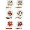 Christmas Nail Charms Lovely Snowman Nails Art Charms Nail Supplies Santa Claus Nails Art Decorations for Women Girls