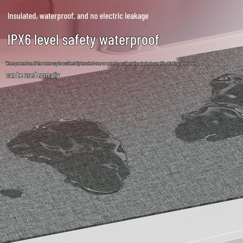 Extra Large Waterproof Heating Desk Pad for Office and Dormitory Use