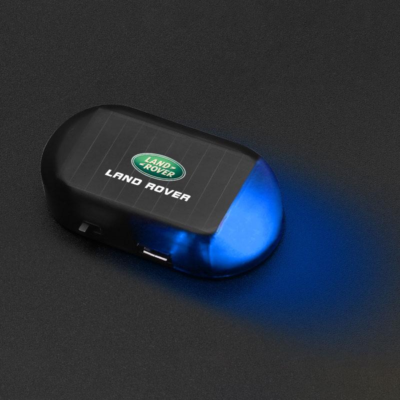 Gazoo Racing Car Solar Powered Wireless Anti-Theft Caution Lamp LED Flashing Light for Land Rover SVR Freelander 3 SVR L320 L330 Defender Range Rover