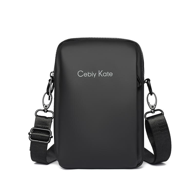 Sac Bandoulière Homme Sac pour Téléphone Portable Sac de Taille Multifonctionnel Sac Épaule Hydrofuge