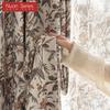 1PC Nuan Series American Medieval Style Blackout Curtains with High-density Printed Curtains for Bedroom Living Room Window for Home Decor