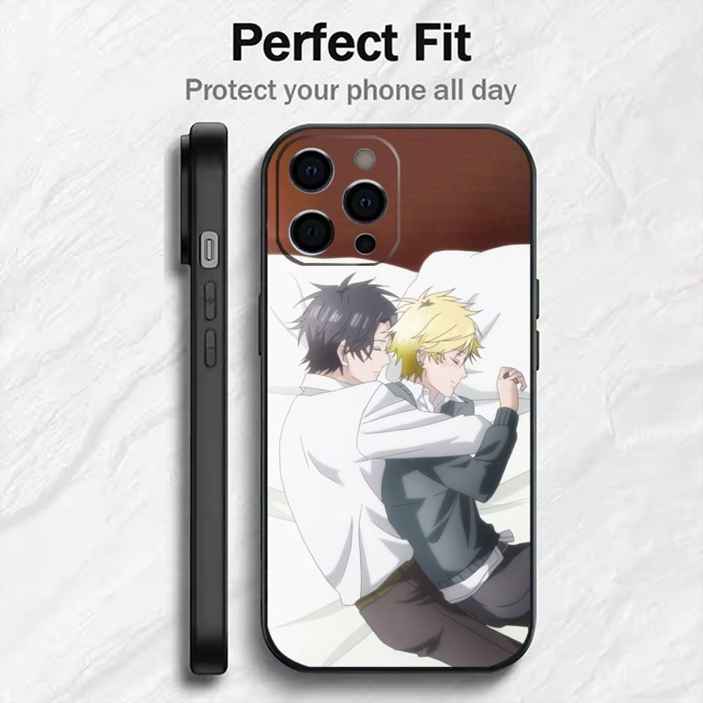 

Film H-Hitorijime My Hero Phone Case For iPhone17,16,15,14,13,12 Plus,Max Soft Silicone Black Cover iPhone14ProMax