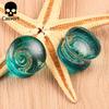 Casvort 2PCS New Glass Ear Body Jewelry Earrings Expanders Piercing Plugs Strechers Ear Gauges Gift For Women Men Gift