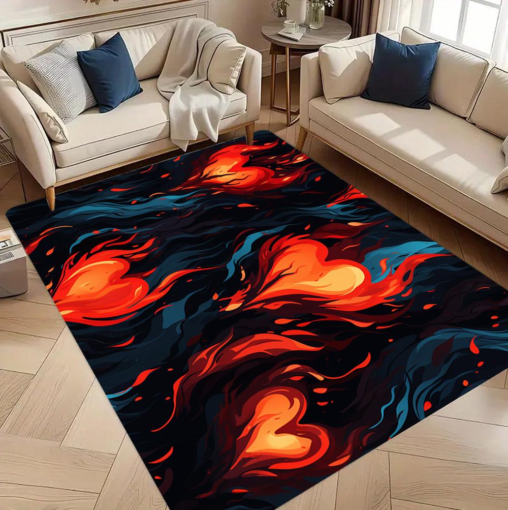 Modern Area Rug - Non-Slip Durable Carpet for Living Room Bedroom Game Room Living Room Decoration Bedroom Decoration area rug 50X80CM