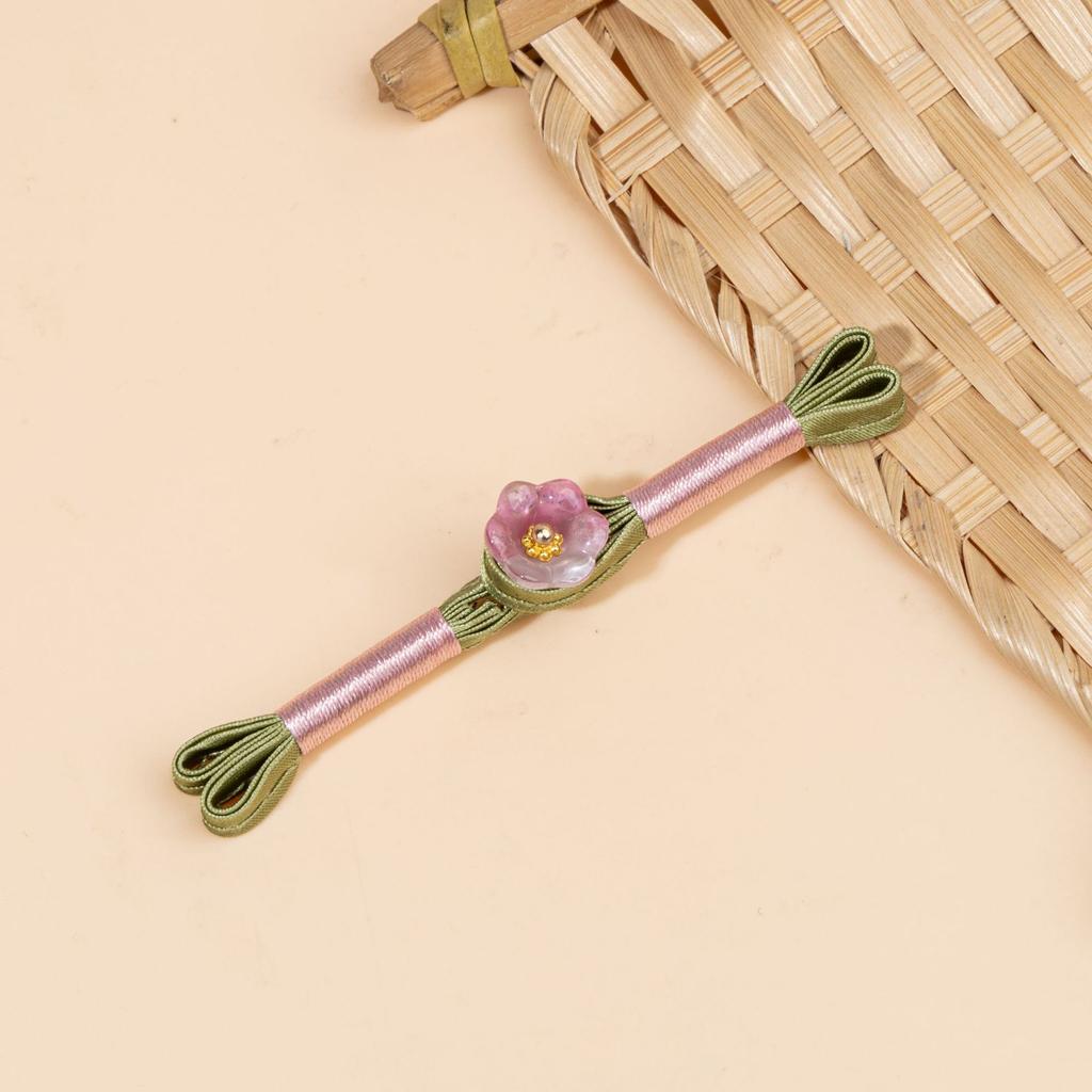 5Pcs Traditional Cheongsam Knot Button Flower Chinese Closures Buttons