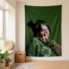 Billie Eilish (28) Sieninė gobelenas Stilingas sienos kabinamas elementas miegamajam, svetainei, bendrabučiui Graži dovana šeimai ir draugams
