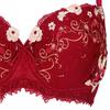 Triumph Premium Red Label 0072 Bra M006 Size F65 (Unpadded) (Red)