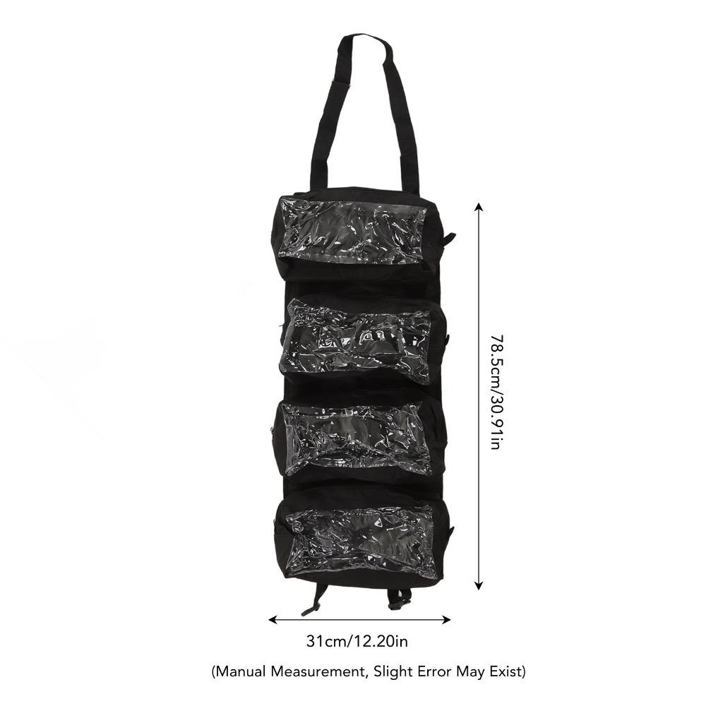 Portable Tool Organizer Bag Large Capacity Rollable Tool Storage Bag  Electrician Tool Storage