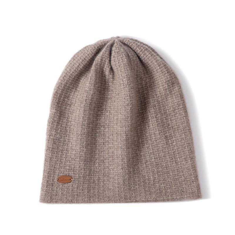 Men s & Women s 100% Pure Cashmere Knit Hat - Thick, Warm, Versatile Winter Head Covering One Size